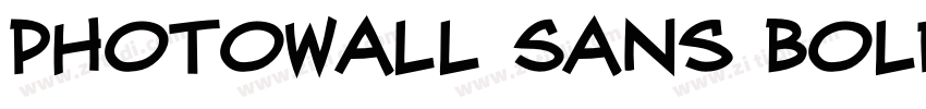 PhotoWall Sans Bold字体转换 PhotoWall Sans Bold字体转换